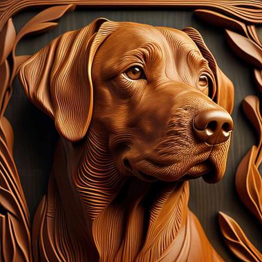 3D модель Собака породы шиповник (STL)